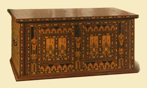 Ekinlagd Nonsuch kista, 1904 av Shirley Charles Llewellyn Slocombe