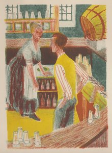 Bakom baren, 1952. av Shirley Markham