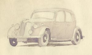 Bil, 1951. av Shirley Markham