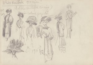 Historisk dräkt, c1950. av Shirley Markham