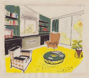 Inredning, 1951.