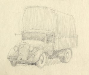 Lorry, 1951. av Shirley Markham