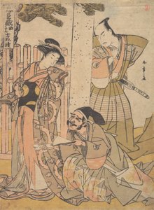 Chuban av Chushingura Drama, sent 1700-tal. av Shunsho