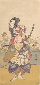 Den tredje Segawa Kikunojo i rollen som Soga no Goro Tokimune, 2:a månaden, 1785. av Shunsho