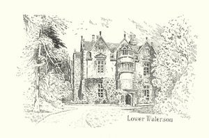 Dorset: Lower Waterson (litho) av Sidney Heath
