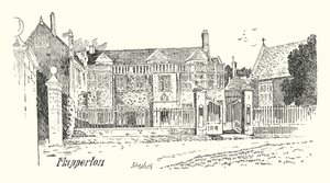Dorset: Mapperton (litografi) av Sidney Heath