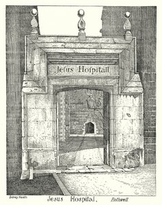 Jesus Hospital, Rothwell (gravyr) av Sidney Heath