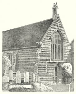 The Bede House, Higham Ferrers (gravyr)