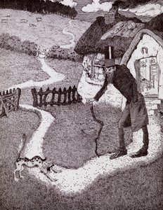There Was A Crooked Man, från boken Princess Marie-Josés Childrens Book, publicerad 1916