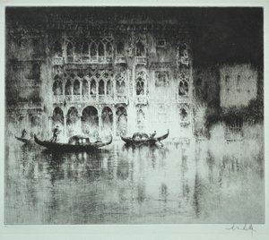 Venetiansk uppsättning: nr 1, Palazzo Ca d
