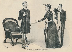 En bild av kränkt värdighet, 1892 av Sidney Paget