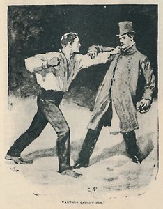 Arthur fångade honom, 1892 av Sidney Paget