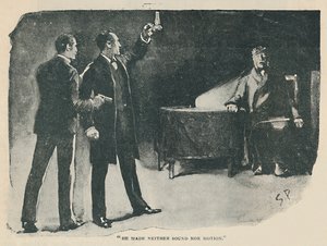 Han gjorde varken ljud eller rörelse, 1892 av Sidney Paget