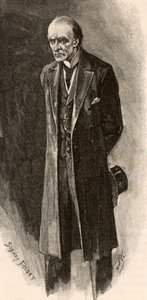 Illustration för "The Adventures of Sherlock Holmes" av Sidney Paget