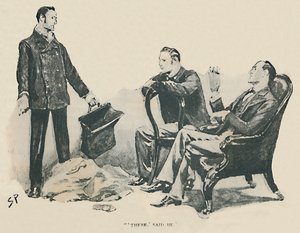 Där, sa han, 1892 av Sidney Paget