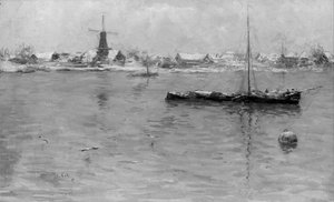 Dordrecht på vintern