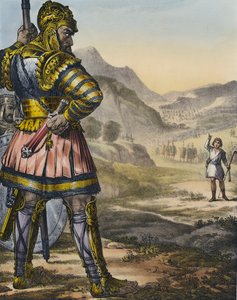 David och Goliat av Siegfried Detler Bendixen