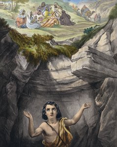 Josef kastades i gropen av sina bröder av Siegfried Detler Bendixen