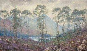 Ett skotskt landskap, 1886-1939