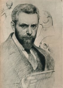 Porträtt av av Sigmund Lipinsky