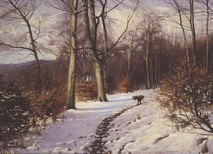 På väg hemåt (d. 1925) av Sigvard Hansen