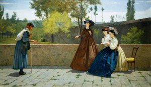 Allmosor av Silvestro Lega