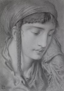 En hebreisk tjej av Simeon Solomon