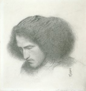 Självporträtt av Simeon Solomon