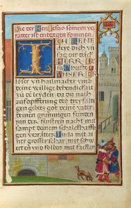 Rand mit Joab, der Abner ersticht av Simon Bening