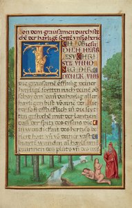 Rand mit der Erschaffung Evas av Simon Bening