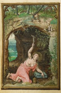 Folio från en miniatyrbok med timmar, användning av Rom, Brygge, 1530-35 av Simon Bening