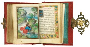 Folio från en miniatyrbok med timmar, användning av Rom, Brygge, 1530-35