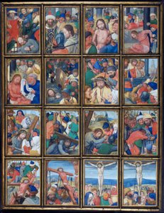 Tafel aus dem Stein-Quadriptychon av Simon Bening