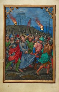 Die Verhaftung Christi av Simon Bening