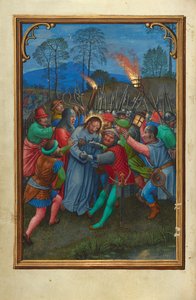 Die Flucht der Apostel av Simon Bening