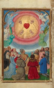 Die Verehrung der fünf Wunden av Simon Bening