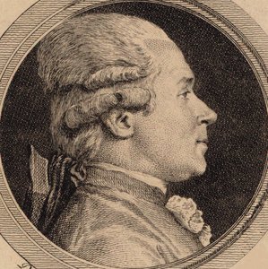 Porträtt av hornisten och kompositören Giovanni Punto 1746-1803, 1782.