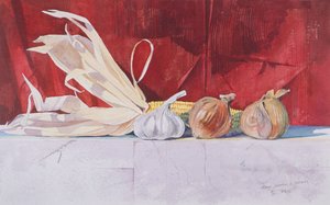 Majs, lök och vitlök av Simon Fletcher