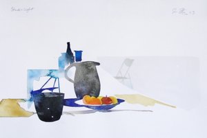 Studio light, 2003 (akvarell) av Simon Fletcher