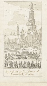 Jacob van Heemskerck begravdes i Oude Kerk i Amsterdam, 1607