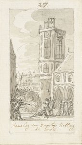 Kapten Herman van der Hellings död den 23 november 1577