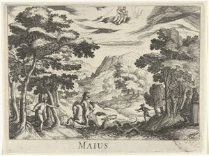 Maj Maius (titel på objekt) Tolv månader (serietitel)