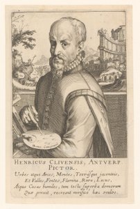 Porträtt av Hendrick van Cleef