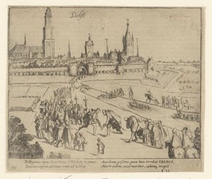 Truchsess tas emot i Delft, 1584