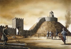 Pickering Castle av Simon Hayfield