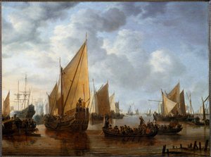 Frederick Henry, Prince of Orange besöker flottorna i Dordrecht 1646