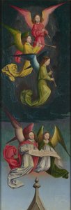 En änglakör från St Bertins altartavla, ca 1459