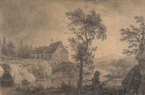 The Bend in the River, 1767. av Simon Mathurin Lantara