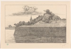 Utsikt över Promers bastion (originaltitel) Naardens vallar (original serietitel)