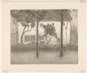 Hus av Simon Moulijn (signed by artist)